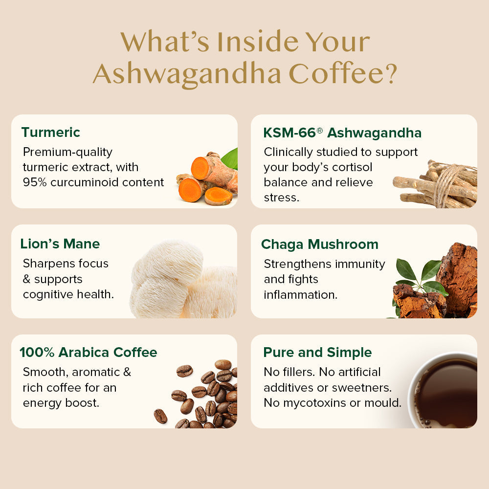 Ashwagandha Coffee (Pack of 1)