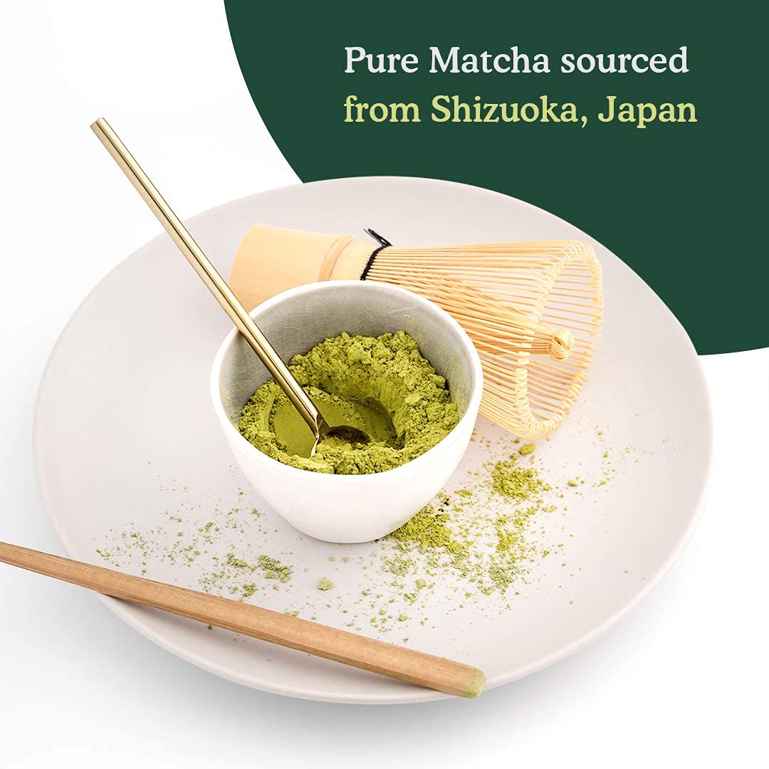 Pure Matcha Green Tea Powder, Culinary Grade, 100g