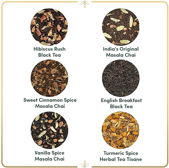 Glow Holiday Tea Gift, Set of 6