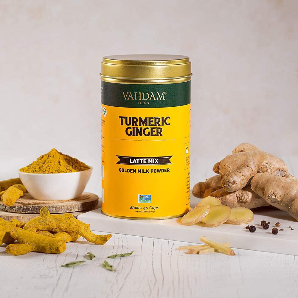 Turmeric Ginger Latte, Golden Milk Powder, 100g