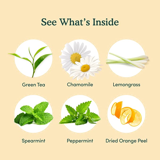 Chamomile Mint Citrus Green Tea, 7.06oz/200g