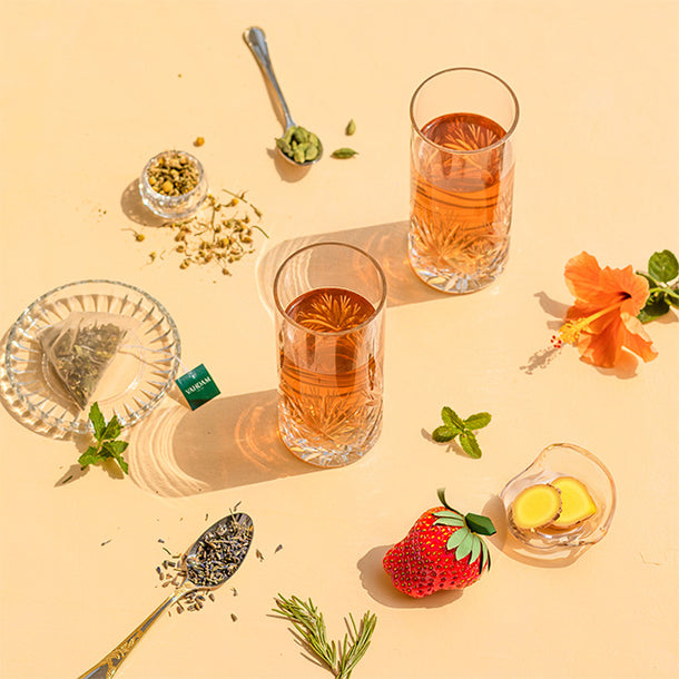 Turmeric Ginger Herbal Tea Tisane, 100 Count