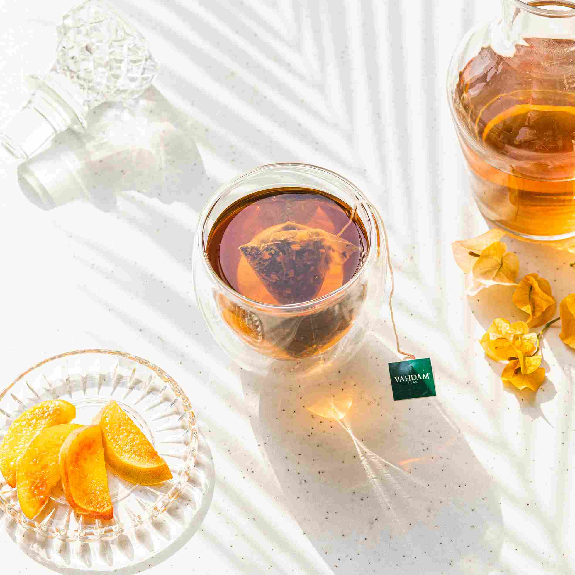 36 Caffeine Free Tea Bags - Chamomile, Hibiscus, Ginger, Turmeric, Mint