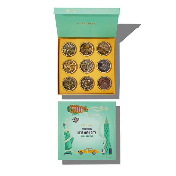Weekend in New York Holiday Tea Gift, Set of 9